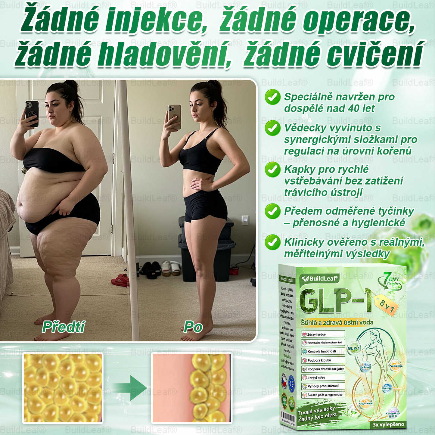 𝑩𝒖𝒊𝒍𝒅𝑳𝒆𝒂𝒇® 𝑮𝑳𝑷-1 8-𝒊𝒏-1 𝑺𝒍𝒊𝒎 & 𝑯𝒆𝒂𝒍𝒕𝒉𝒚 Ú𝒔𝒕𝒏í 𝒓𝒐𝒛𝒕𝒐𝒌(Jednou denně, viditelné výsledky za 7 dní). Podporuje boj s obezitou, zdraví kardiovaskulárního systému, diabetes, zdraví střev (Copy)