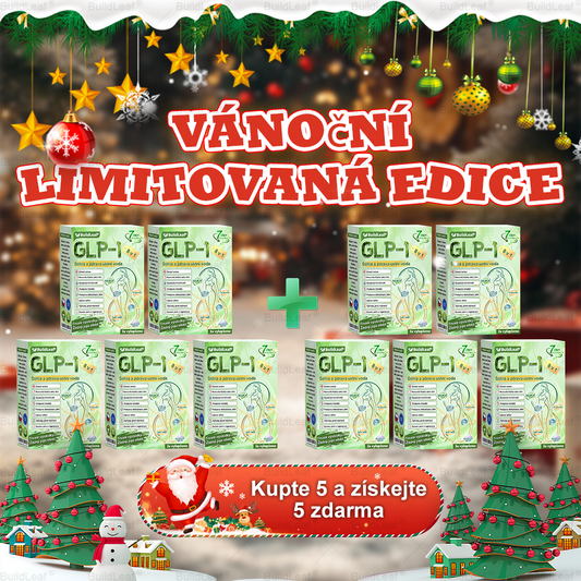 🎄𝓥á𝓷𝓸č𝓷í 𝓵𝓲𝓶𝓲𝓽𝓸𝓿𝓪𝓷á 𝓮𝓭𝓲𝓬𝓮 | 𝑩𝒖𝒊𝒍𝒅𝑳𝒆𝒂𝒇® 𝑮𝑳𝑷-1 8-𝒊𝒏-1 𝑺𝒍𝒊𝒎 & 𝑯𝒆𝒂𝒍𝒕𝒉𝒚 Ú𝒔𝒕𝒏í 𝒓𝒐𝒛𝒕𝒐𝒌(Jednou denně, viditelné výsledky za 7 dní). Podporuje boj s obezitou, zdraví kardiovaskulárního systému, diabetes, zdraví střev