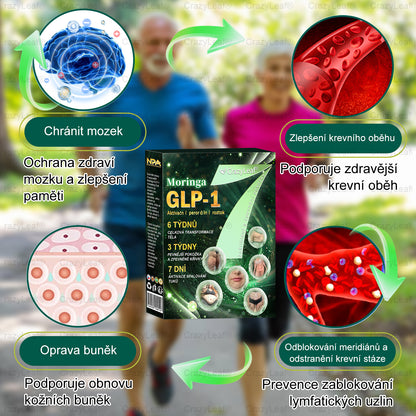 Oficiální obchod|CrazyLeaf® Meglutide GLP-1 aktivační perorální roztok - Moringa • NAD+ • Yerba Maté - přírodní podpora hubnutí, proti stárnutí a metabolismu cukru
